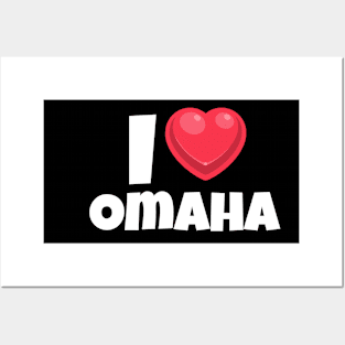 I love Omaha Posters and Art